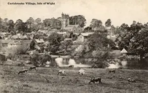 Carisbrooke Village, Isle of Wight, Hampshire, England