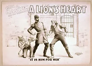 Carl A. Haswin and his company in A lions heart