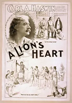 Carl A. Haswin and his company in A lions heart