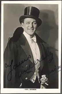 Carl Brisson / Signed