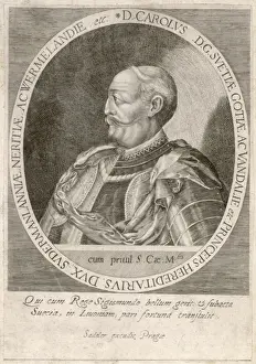 Nephew Prints: Carl Ix / Profile Portrait