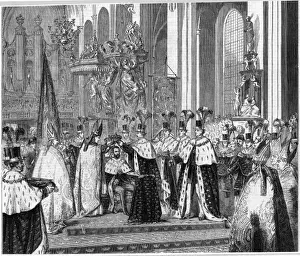 Trondheim Prints: Carl XV Crowned - 3