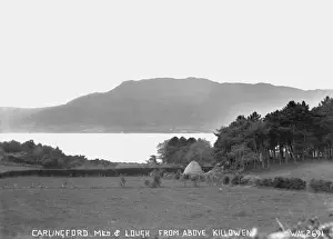Above Prints: Carlingford Mountain. and Lough from Above Killowen