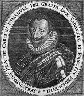 Emanuele Prints: Carlo Eman. of Savoy