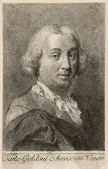 Goldoni Prints: Carlo Goldoni / Piazzetta