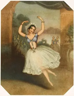 Josephine Prints: Carlotta Grisi / Peri 1844