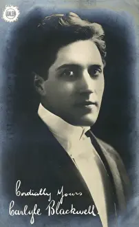 Carlyle Prints: Carlyle Blackwell - American silent film actor
