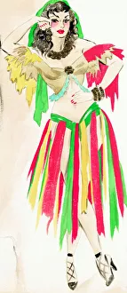 Murray's Cabaret Club Collection: Carmen - Murrays Cabaret Club costume design