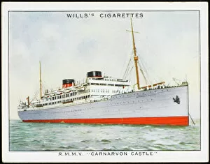 Steam Ships Collection: Carnarvon Castle Liner
