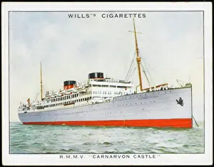 Steam Ships Prints: Carnarvon Castle Liner