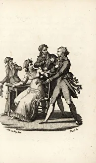 Warder Prints: The Carnation Plot to free Marie Antoinette, 1793