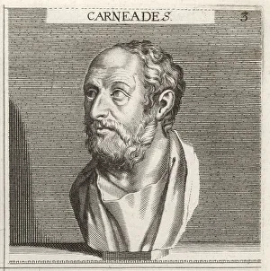 Nuremberg Prints: Carneades, Greek philosopher, c.214-128 BC