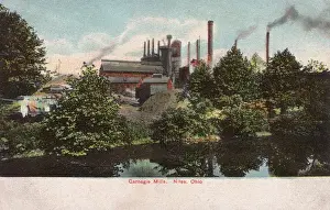 Carnegie Prints: Carnegie Mills, Niles, Ohio, USA