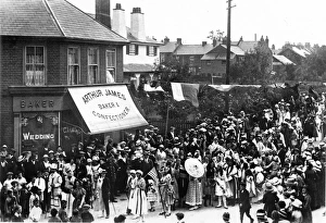 Images Dated 9th February 2012: Carnival fancy dress parade, Walton on the Naze, Essex