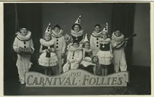 Carnival Follies, Pickering, RyedaleA, Yorkshire, England. Date: 1951