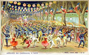 Torches Prints: The Carnival at Nice, France