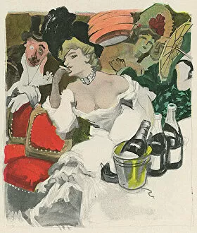 Champagne Collection: Carnival Party 1906
