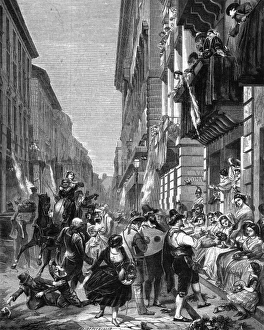 Images Dated 27th September 2016: Carnival in a street in Rome, Italy