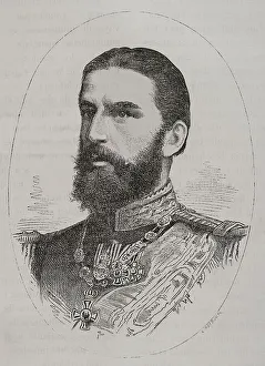 Carol Prints: Carol I of Romania (1839-1914). Domnitor or Prince