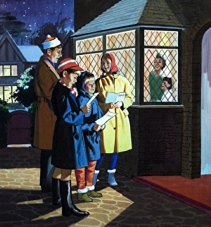 Images Dated 19th September 2006: Carol singers