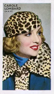 Carole Lombard, American actress