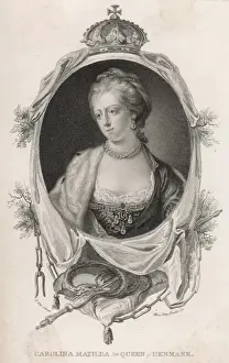 Grandaughter Prints: Caroline Matilda / Denmark