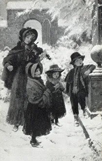 Carols Prints: Carollers