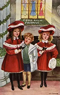 Carols in church by Hilda Dix Sandford