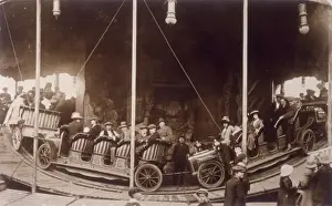 Redruth Prints: Carousel at Redruth, 1913