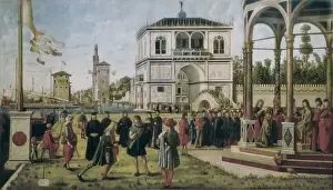 Quattrocento Prints: CARPACCIO, Vittore (1455-1525). The Ambassadors