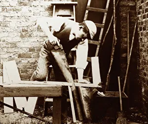 Carpenter, early 1900s