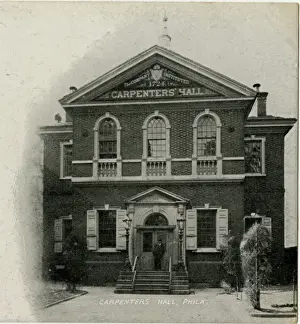 Chestnut Prints: Carpenters Hall - Philadelphia, Pennsylvania on Chestnut St