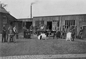 Carpenters yard, NIPRCC East Harling, Norfolk Carpenters yard, NIPRCC East Harling, Norfolk