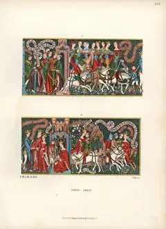 Bouillon Prints: Carpet from the Signaringen Museum depicting