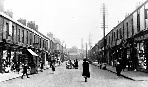 Carr Prints: Carr Street, Hebburn early 1900's