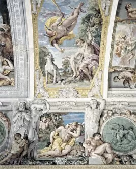 1602 Gallery: CARRACHE, Annibale. The Galleria Farnese. 1597-1602