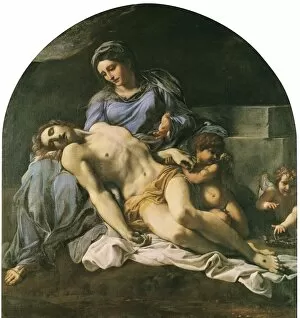Annibale Gallery: CARRACHE, Annibale. Piet஠1599 - 1600. Baroque