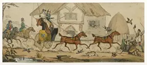 Scattering Prints: Carriage Causes Chaos
