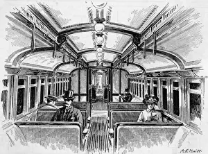 Pence Prints: Carriage Interior