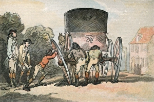 Deeply Collection: Carriage Loses Wheel