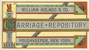 Poughkeepsie Prints: Carriage Trade Card