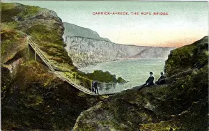 The Carrick-a-Rede Rope Bridge, Ballintoy, County Antrim
