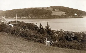 Carrick Road Waterway, near St. Mawes, Cornwall
