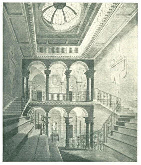 Whitehall Collection: Carrington House Staircase, Whitehall