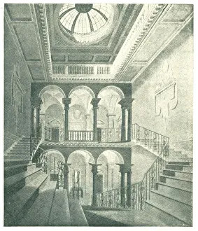 Whitehall Collection: Carrington House Staircase, Whitehall