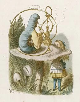 Alice in Wonderland Gallery: Carroll / Alice / Caterpilla