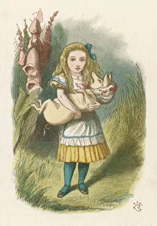 1865 Collection: Carroll / Alice and Pig