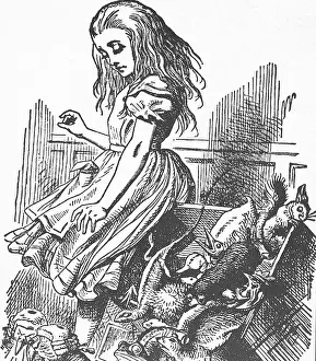 Tenniel Prints: CARROLL, Lewis (1832-1898). English writer, mathematician