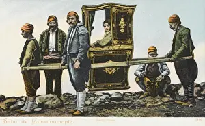 Transporting Prints: Carrying a lady in a Sedan Chair