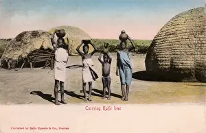 Carrying Native Beer - South Africa